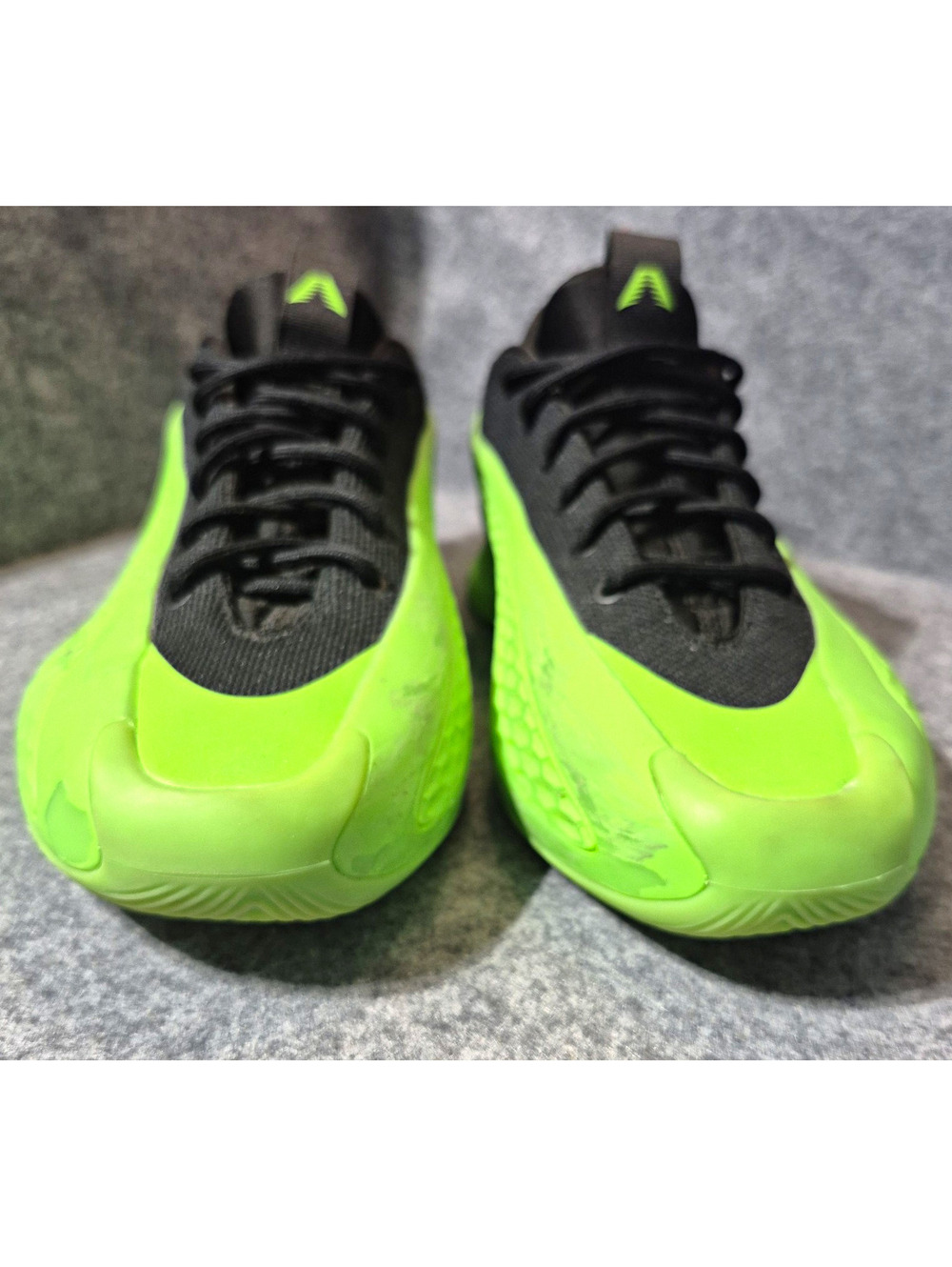 adidas AE 1 Low "Slime" Lucid Lime/Black Lace-Up Low Top Sneaker JI4065 Size 7.5